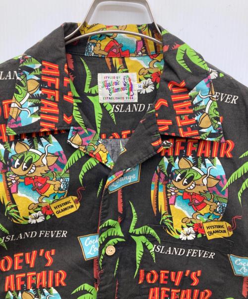 Hysteric Glamour（ヒステリックグラマー）Hysteric Glamour (ヒステリックグラマー) JOEY’S AFFAIR総柄 アロハシャツ ブラウン サイズ:Mの古着・服飾アイテム