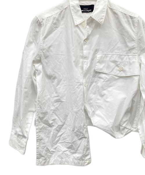 tricot COMME des GARCONS（トリココムデギャルソン）tricot COMME des GARCONS (トリココムデギャルソン) 90S アシンメトリーシャツ/ AD1994 ホワイト サイズ:-の古着・服飾アイテム