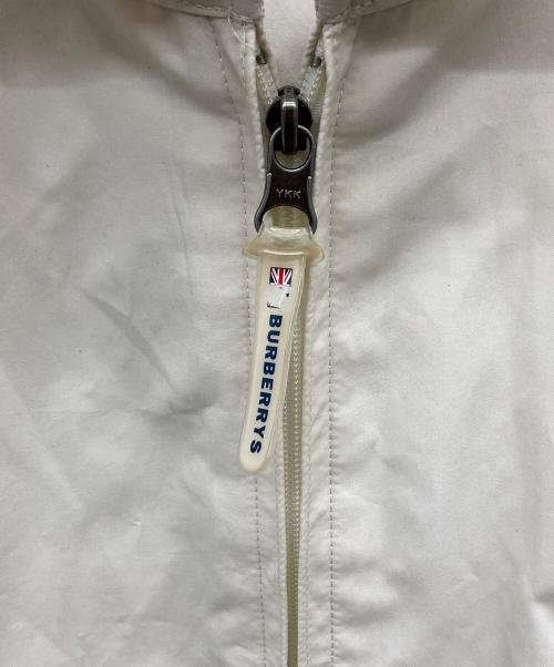 Burberry's（バーバリー）Burberry's (バーバリーズ) バックプリントフーデッドジャケット ベージュ サイズ:Mの古着・服飾アイテム