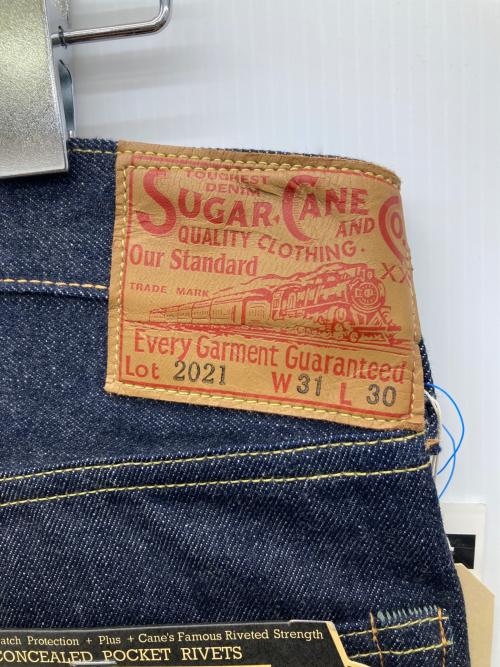 SUGAR CANE（シュガーケーン）SUGAR CANE (シュガーケーン) STANDARD DENIM 14.25oz DENIM PANTS SLIM TAPERED インディゴ サイズ:W31 未使用品の古着・服飾アイテム