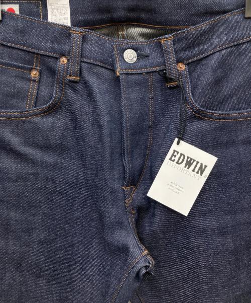 EDWIN（エドウィン）EDWIN (エドウィン) 虹色セルビッジデニムパンツ インディゴ サイズ:30 未使用品の古着・服飾アイテム