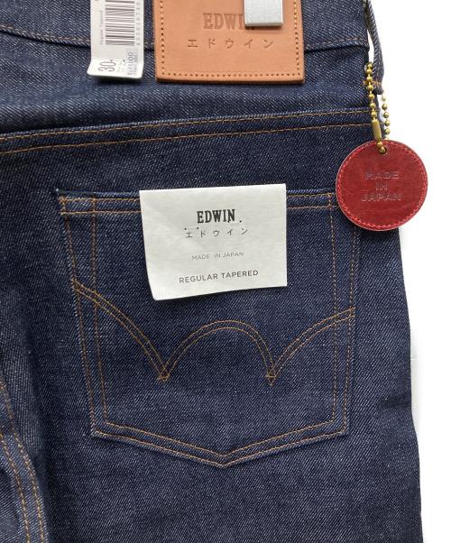 EDWIN（エドウィン）EDWIN (エドウィン) 虹色セルビッジデニムパンツ インディゴ サイズ:30 未使用品の古着・服飾アイテム