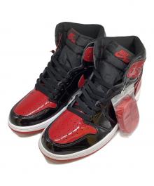 NIKE（ナイキ）の古着「Air Jordan 1 High OG "Patent Bred"/エアジョーダン1ハイOG」｜ブラック×レッド