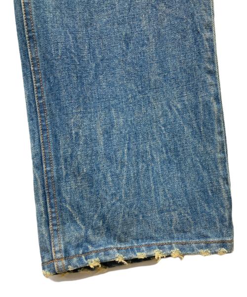 santa fe（サンタフェ）santa fe (サンタフェ) ダメージ加工デニムパンツ インディゴ サイズ:29の古着・服飾アイテム
