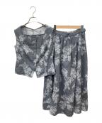 HER LIP TOハーリップトゥ）の古着「Martigues Jacquard Vest Set」｜グレー
