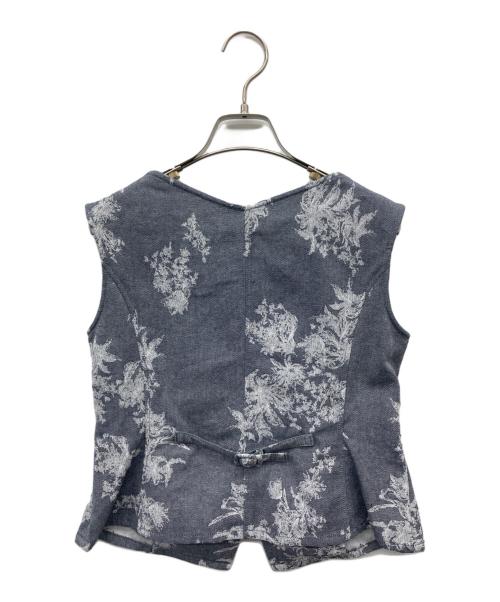 HER LIP TO（ハーリップトゥ）HER LIP TO (ハーリップトゥ) Martigues Jacquard Vest Set グレー サイズ:Sの古着・服飾アイテム