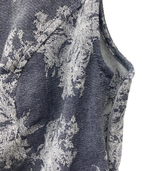 HER LIP TO（ハーリップトゥ）HER LIP TO (ハーリップトゥ) Martigues Jacquard Vest Set グレー サイズ:Sの古着・服飾アイテム