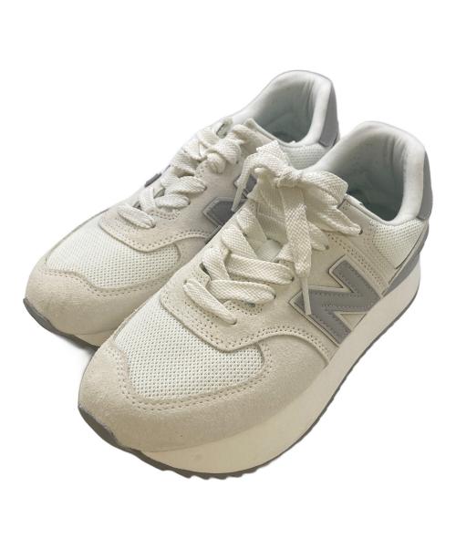 NEW BALANCE（ニューバランス）NEW BALANCE (ニューバランス) WL574Z OFF WHITE (JP) スニーカー ホワイト サイズ:25の古着・服飾アイテム