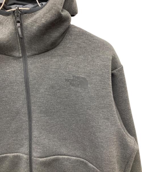 THE NORTH FACE（ザ ノース フェイス）THE NORTH FACE (ザ ノース フェイス) Reversible Tech Air Hoodie/リバーシブルテックエアーフーディ グレー サイズ:Lの古着・服飾アイテム