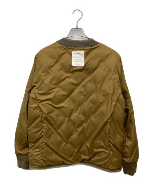 NANGA（ナンガ）NANGA (ナンガ) MANUAL ALPHABET (マニュアル アルファベット) MANUAL ALPHABET 別注NC FTダウンジャケット/NC FT DOWN JACKET ベージュ サイズ:2の古着・服飾アイテム