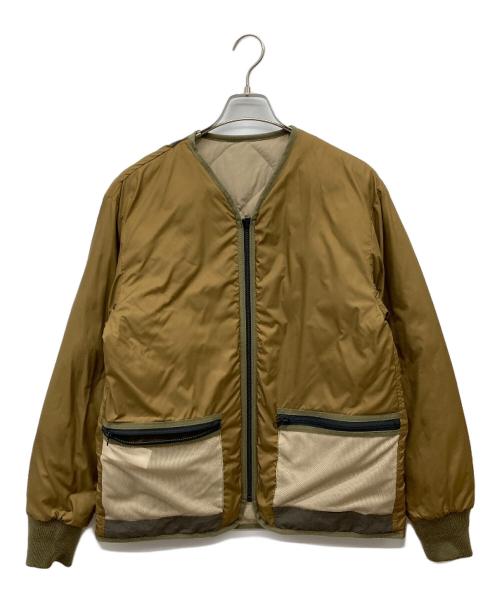 NANGA（ナンガ）NANGA (ナンガ) MANUAL ALPHABET (マニュアル アルファベット) MANUAL ALPHABET 別注NC FTダウンジャケット/NC FT DOWN JACKET ベージュ サイズ:2の古着・服飾アイテム