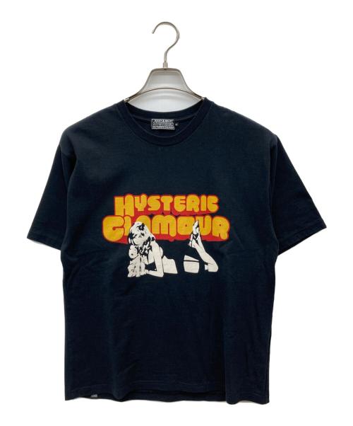 Hysteric Glamour（ヒステリックグラマー）Hysteric Glamour (ヒステリックグラマー) 24SS POP ROCK Tシャツ ブラック サイズ:Mの古着・服飾アイテム