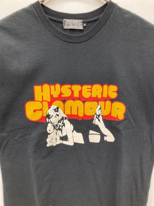 Hysteric Glamour（ヒステリックグラマー）Hysteric Glamour (ヒステリックグラマー) 24SS POP ROCK Tシャツ ブラック サイズ:Mの古着・服飾アイテム