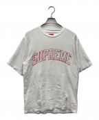 SUPREMEシュプリーム）の古着「Sketch Embroidered S/S Top」｜ホワイト