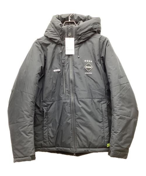 F.C.R.B.（エフシーレアルブリストル）F.C.R.B. (エフシーレアルブリストル) TOUR PADDED PARKA/ツアーパテッドパーカー ブラック サイズ:XL 未使用品の古着・服飾アイテム