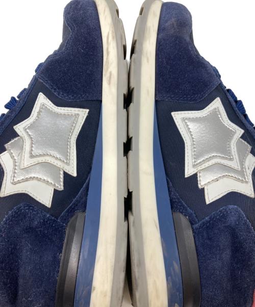atlantic stars（アトランティックスターズ）atlantic stars (アトランティックスターズ) ローカットスニーカー ネイビー×ピンク サイズ:37の古着・服飾アイテム