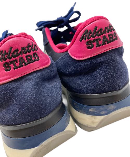 atlantic stars（アトランティックスターズ）atlantic stars (アトランティックスターズ) ローカットスニーカー ネイビー×ピンク サイズ:37の古着・服飾アイテム