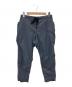alk phenix（アルクフェニックス）の古着「CRANK ANKLE PANTS」｜グレー