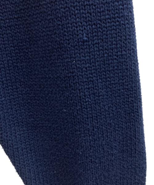 POLO RALPH LAUREN（ポロ・ラルフローレン）POLO RALPH LAUREN (ポロ・ラルフローレン) コットンニット ネイビー サイズ:XLの古着・服飾アイテム