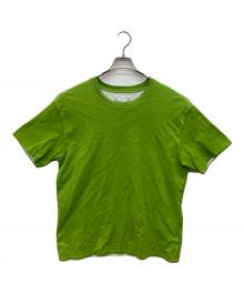 BOTTEGA VENETA（ボッテガベネタ）の古着「DOBLE LAYER SUNRISE  T-Shirt」｜グリーン