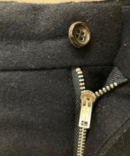 COMME des GARCONS HOMME PLUS（コムデギャルソンオムプリュス）COMME des GARCONS HOMME PLUS (コムデギャルソンオムプリュス) 80’S ツータックウールパンツ ネイビー サイズ:Sの古着・服飾アイテム