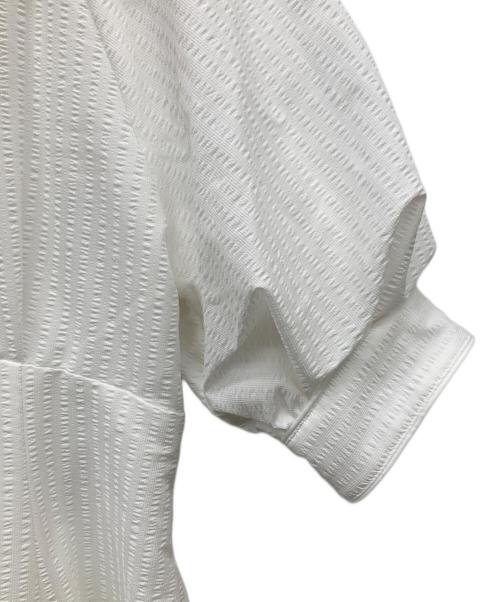 HER LIP TO（ハーリップトゥ）Her lip to (ハーリップトゥ) 25SS Vienna Volume Sleeve Shirt Dress ホワイト サイズ:Sの古着・服飾アイテム