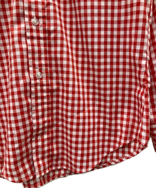 LEVI'S（リーバイス）LEVI'S (リーバイス) 70s ギンガムチェックシャツ レッド×ホワイト サイズ:Mの古着・服飾アイテム