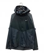 NIKEナイキ）の古着「RPL ラン ディビジョン マイラー FLS フーディ ジャケット」｜ブラック
