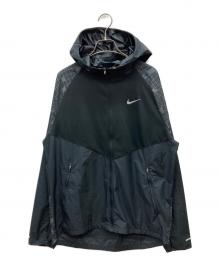 NIKE（ナイキ）の古着「RPL ラン ディビジョン マイラー FLS フーディ ジャケット」｜ブラック