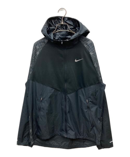 NIKE（ナイキ）NIKE (ナイキ) RPL ラン ディビジョン マイラー FLS フーディ ジャケット ブラック サイズ:Mの古着・服飾アイテム