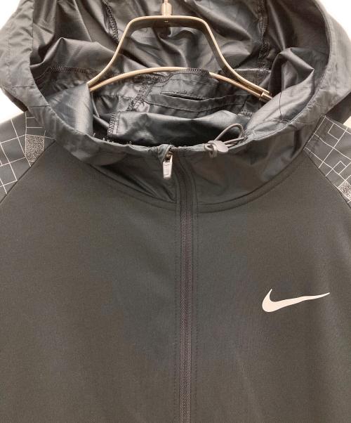 NIKE（ナイキ）NIKE (ナイキ) RPL ラン ディビジョン マイラー FLS フーディ ジャケット ブラック サイズ:Mの古着・服飾アイテム