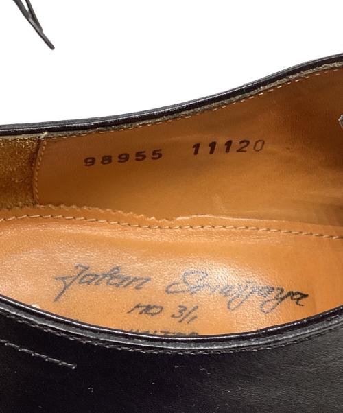 Jalan Sriwijaya（ジャランスリウァヤ）Jalan Sriwijaya (ジャランスリウァヤ) 内羽ストレートチップ シューズ ブラック サイズ:39の古着・服飾アイテム