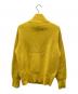 ESTNATION (エストネーション) Halfzip Highneck Knit イエロー サイズ:M：5000円