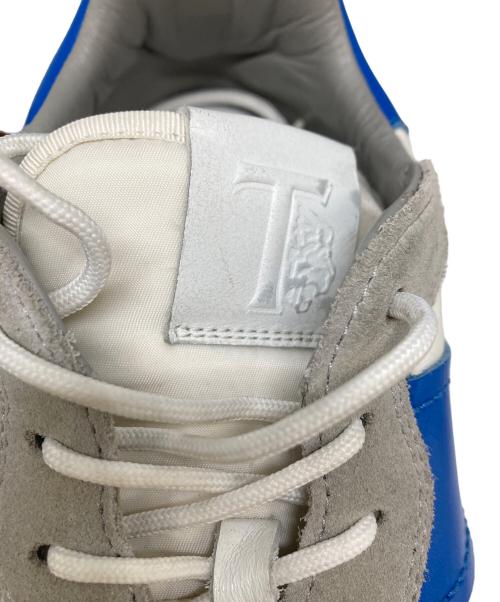 TOD'S（トッズ）TOD'S (トッズ) ALLACCIATA RUNNING 25K ホワイト×ブルー サイズ:8の古着・服飾アイテム