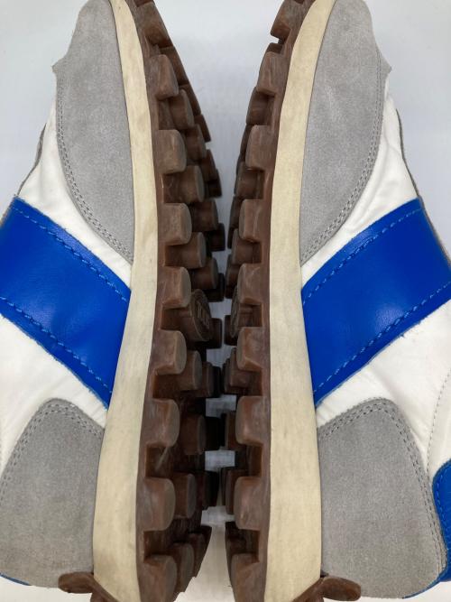 TOD'S（トッズ）TOD'S (トッズ) ALLACCIATA RUNNING 25K ホワイト×ブルー サイズ:8の古着・服飾アイテム