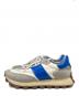 TOD'S (トッズ) ALLACCIATA RUNNING 25K ホワイト×ブルー サイズ:8：17000円