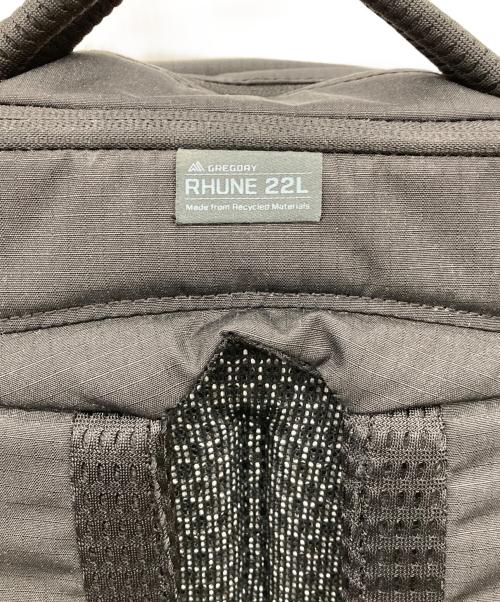 GREGORY（グレゴリー）GREGORY (グレゴリー) RHUNE22/ルーヌ22/リュック ブラックの古着・服飾アイテム