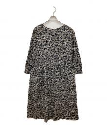 BEARDSLEY（ビアズリー）の古着「サラサプリントワンピース」｜ブラック