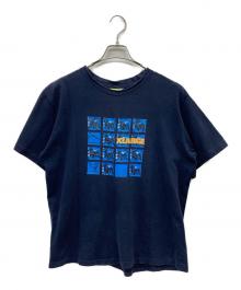 X-LARGE（エクストララージ）の古着「90’S プリントTシャツ」｜ネイビー
