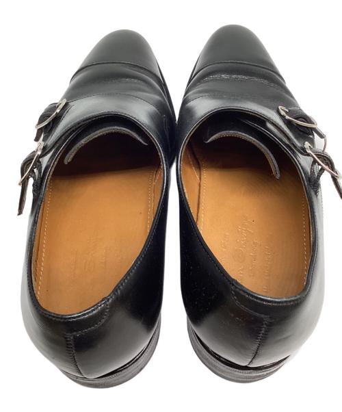 Jalan Sriwijaya（ジャランスリウァヤ）Jalan Sriwijaya (ジャランスリウァヤ) ダブルモンクレザーシューズ ブラック サイズ:5.5の古着・服飾アイテム