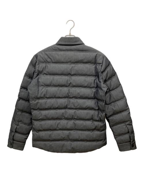 EMPORIO ARMANI（エンポリオアルマーニ）EMPORIO ARMANI (エンポリオアルマーニ) パデットシャツジャケット グレー サイズ:48の古着・服飾アイテム