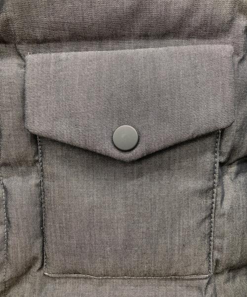 EMPORIO ARMANI（エンポリオアルマーニ）EMPORIO ARMANI (エンポリオアルマーニ) パデットシャツジャケット グレー サイズ:48の古着・服飾アイテム