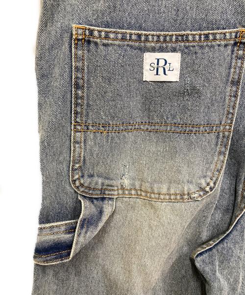 Sea Room lynn（シールームリン）Sea Room Lynn (シールームリン) ダメージ加工デニムオーバーオール インディゴ サイズ:Mの古着・服飾アイテム