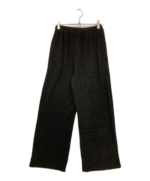 Sea Room lynn（シールームリン）Sea Room Lynn (シールームリン) Rippleパイルイージーパンツ ブラック サイズ:SIZE Mの古着・服飾アイテム