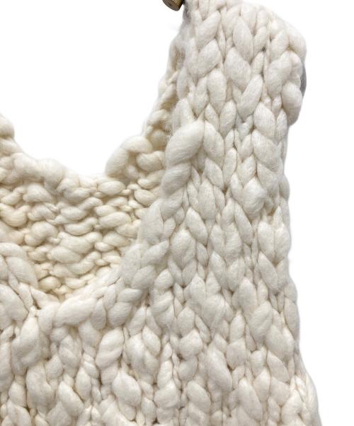 Sea Room lynn（シールームリン）Sea Room lynn (シールームリン) HM 2wayニットベスト アイボリー サイズ:FREE 未使用品の古着・服飾アイテム