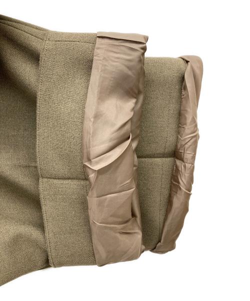 anuke（アンヌーク）anuke (アンヌーク) Heather Tuck Pants オリーブ サイズ:38の古着・服飾アイテム
