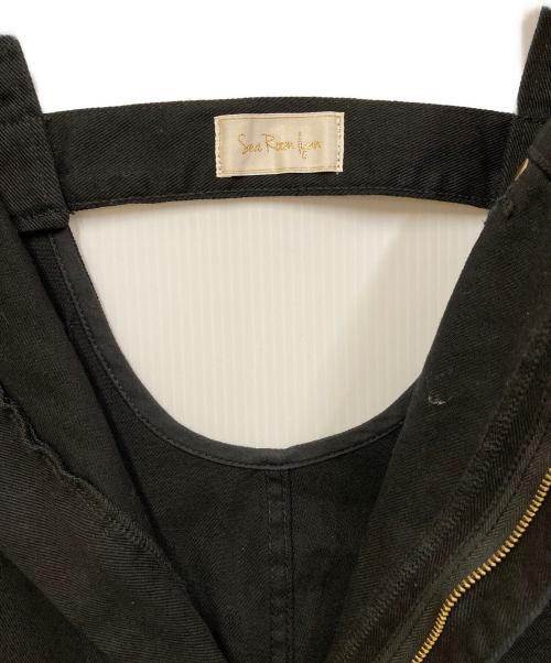 Sea Room lynn（シールームリン）Sea Room Lynn (シールームリン) Denimベアサロペット ブラック サイズ:Mの古着・服飾アイテム