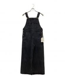 Sea Room lynn（シールームリン）の古着「Vintage looseオーバーオール」｜ブラック