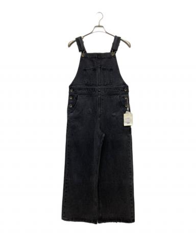 シールームリン デニム オーバーオール Mサイズ 新品未使用タグ付き シールームリン フロントジップフリース