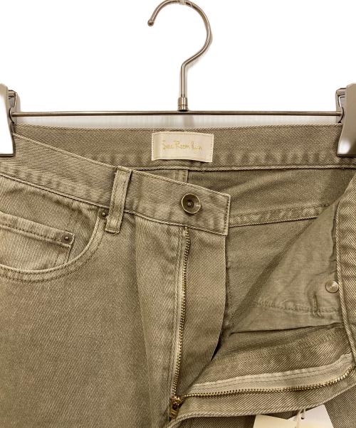 Sea Room lynn（シールームリン）Sea Room Lynn (シールームリン) サルファダイワイドストレート デニムパンツ グレージュ サイズ:W25 未使用品の古着・服飾アイテム